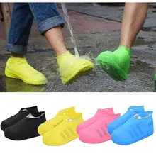 Открытый водонепроницаемый бахилы дождливый день водонепроницаемый утолщение нескользящей носки ноги покрытие прочный открытый непромокаемые походные ботинки