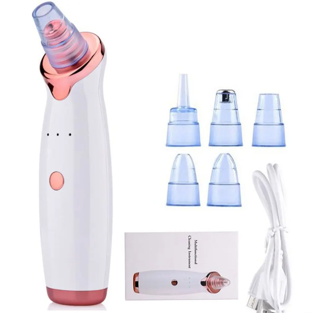 

Diamond Dermabrasion Vacuum Suction Blackhead Remover Face Vacuum Pore Cleaner Nose Acne Pimple Remover Beauty Facial Cleansing