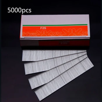 

5000PCS/Set Straight Nails Staples F15/F20/F25/F30 Pins Widely Used in Decorating Furniture Floors Wall Panels DIY Woodworking