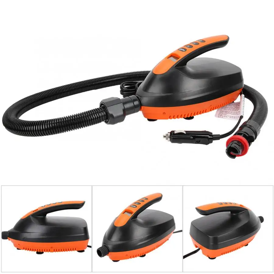 12V SUP Max 16/20 PSI Интеллектуальный надувной насос лодки высокого давления портативный цифровой воздушный насос для& весло доска пвх лодка