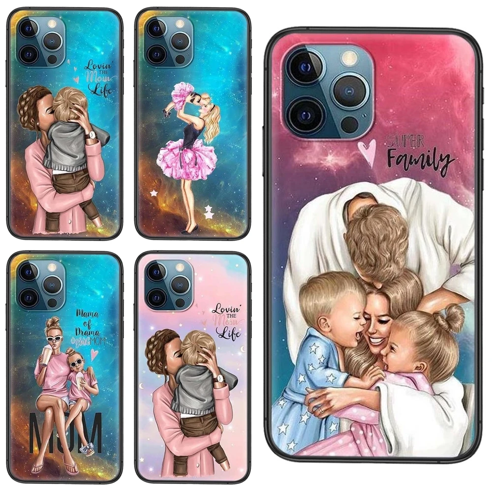 Для женщин для Xiaomi Mi11 M10 Mi10I Mi10S Mi10T Mi9 CC9 Note10 Poco F3 X3 Lite Pro Ultra NFC Baby Mom Girl Мягкий ТПУ