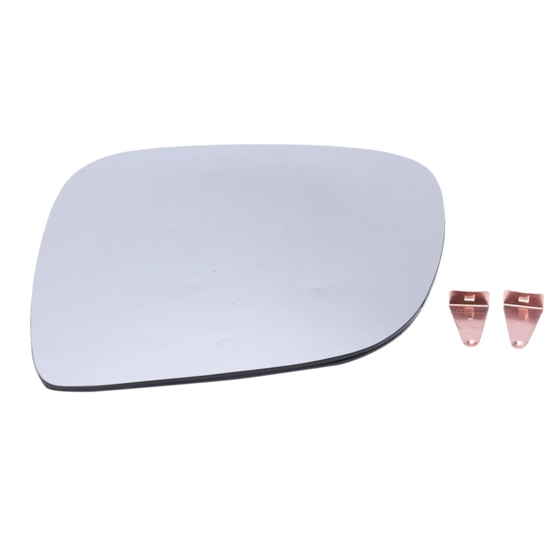 Left Side Mirror Glass with Heated Convex Anti Blind Spot for Transporter Amarok 2010-18