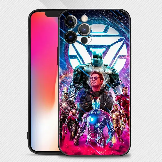 Case For Apple iPhone 13 12 11 Pro Max 13 12 Mini XS Max XR X 7 8 Plus 6 6S SE 2020 Cover Marvel Superheroes The Avengers Hero B02