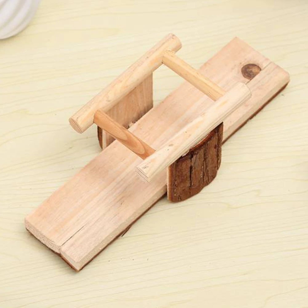 Seesaw игрушка для маленьких животных, домашних животных, хомяки и мыши, гнездо, платформа, живая крыса, игра, Забавный дом, скалолазание, натуральная клетка для птиц, деревянная