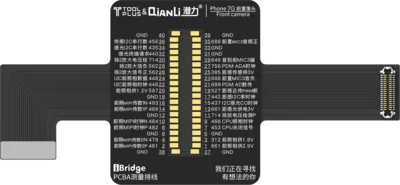 QianLi iBridge Тестовый Кабель для iPhone X 8g 8p 7g 7p дисплей неисправности материнской платы и сенсорная Передняя камера Хвостовая заглушка ремонт задней камеры - Цвет: 7G Front Camera