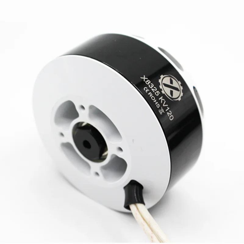 1 шт. X8325(A9) KV120 бесщеточный двигатель водонепроницаемый Толстая линия многоосевой двигатель Черный для RC сельского хозяйства завод БПЛА Дрон модель
