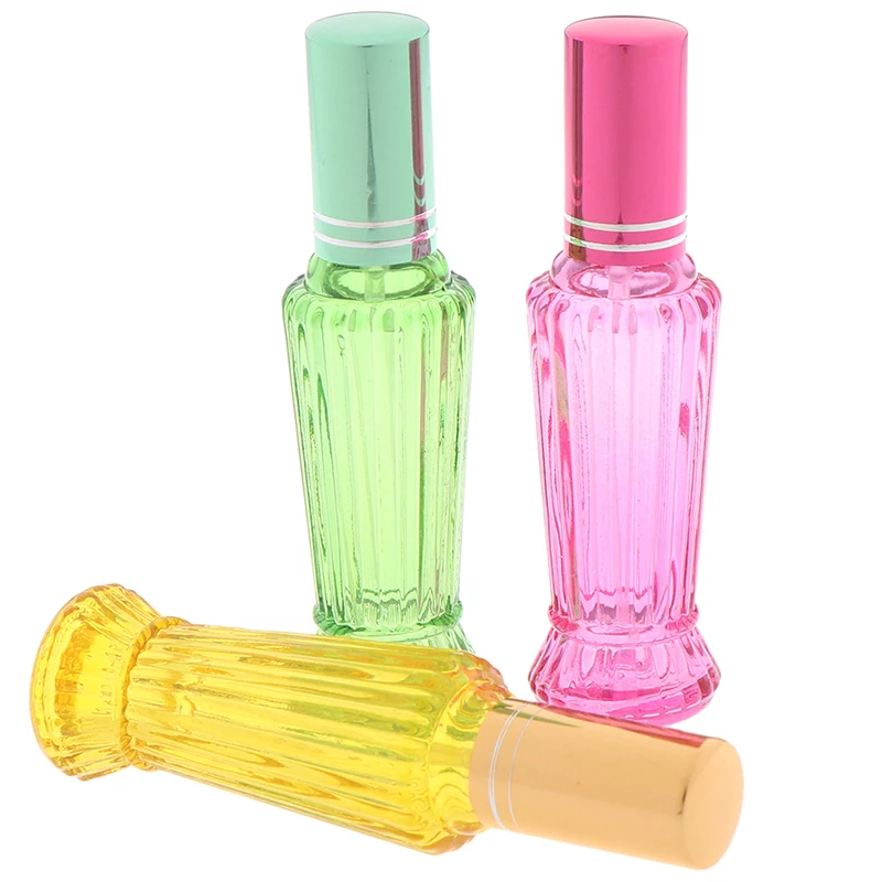

15ML Refillable Portable Sample Mini Perfume Bottle Glass Travel Empty Spray Atomizer Bottles Cosmetic Packaging Container