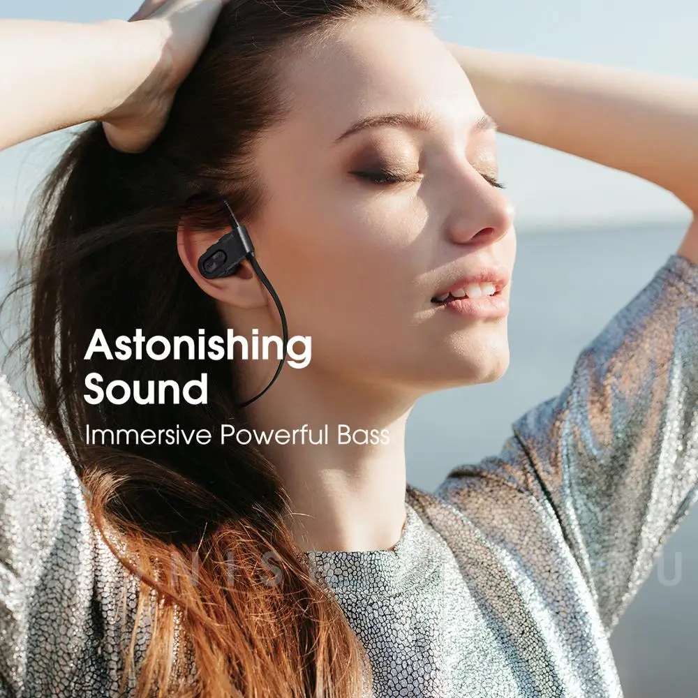 Беспроводные спортивные наушники Mpow Flame S Aptx HD Sound iPX7 с защитой от пота Bluetooth 5 0 ШПД