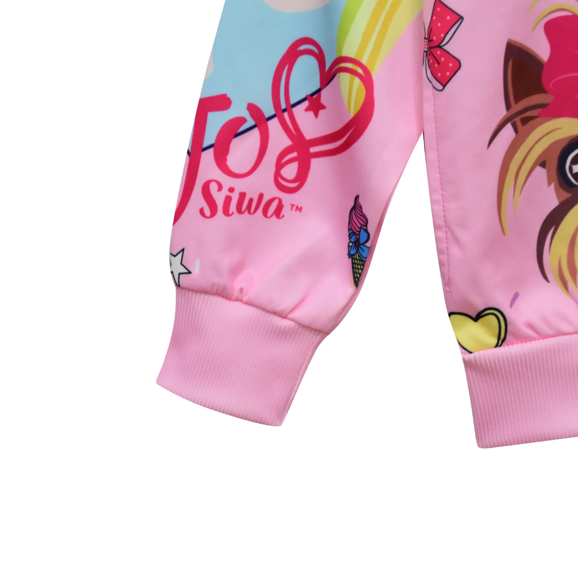 Jojo Siwa/толстовки Детская куртка Детская футболка с капюшоном с человеком-пауком пальто для маленьких девочек детская одежда Повседневный кардиган на молнии для маленьких мальчиков