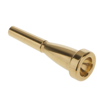 

3C Size Rich Tone Trumpet Mouthpiece Golden Plated for Yamaha Bach Trumpet