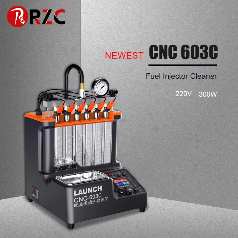 CNC 603C Топливная форсунка очиститель и Тесты er машина для очистки оборудование