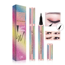 Новые долговечные подводки для глаз карандаш косметические блестки подводка для глаз Водонепроницаемый Черный подводка для глаз косметический макияж жидкая подводка для глаз карандаш