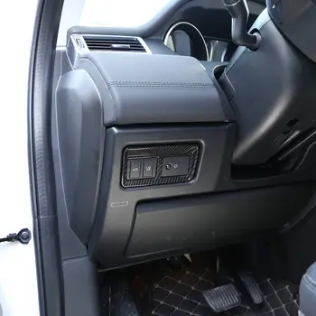 

Carbon Fiber Style ABS Plastic Inner Tail Door Switch Frame Cover Trim for Land Rover Discovery Sport HSE 2015-2019