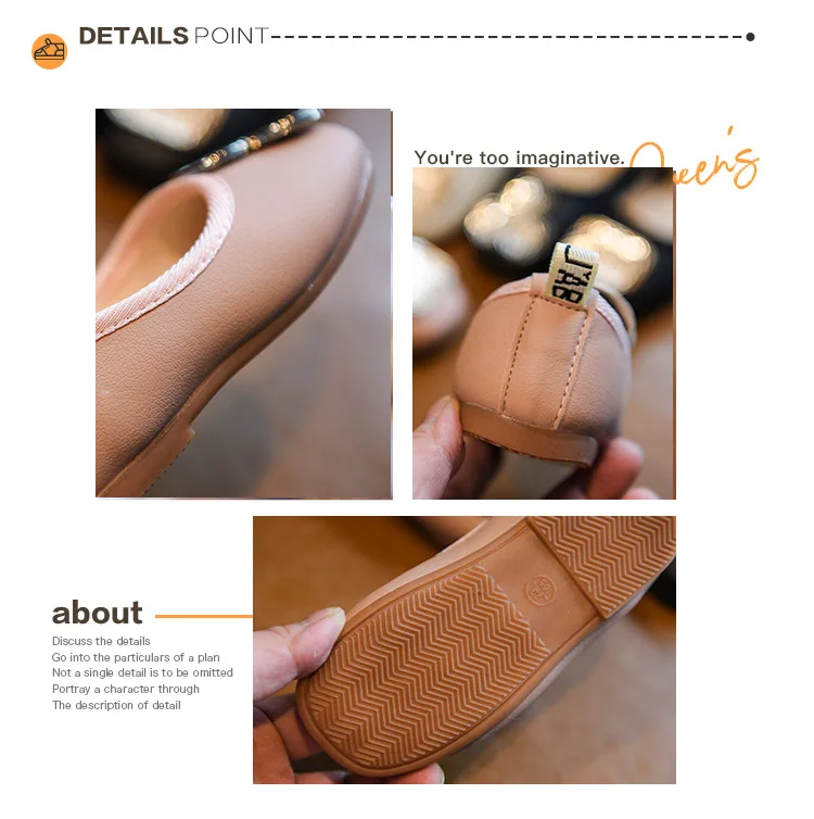 Bakkotie Autumn Kids New Pink Pu Leather Shoes Little Girls Sweet Pink Mary Jane Flats Children Fashion Brand Dress Shoes