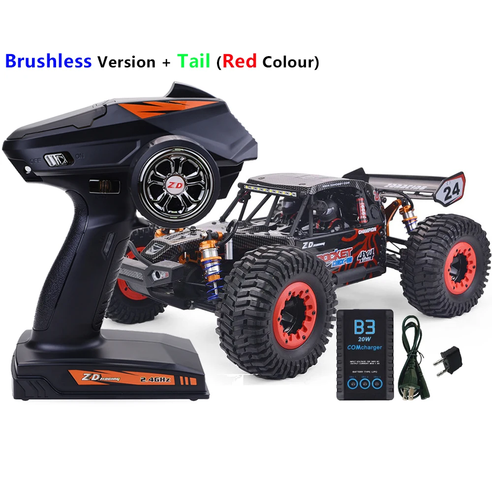 ZDレーシング 1/10RC ROCKET DBX-10 4WD デザートバギー DBX-10 ZD Racing ROCKET 1/10 4WD 80 km/H 400m2.4Gブラシレス