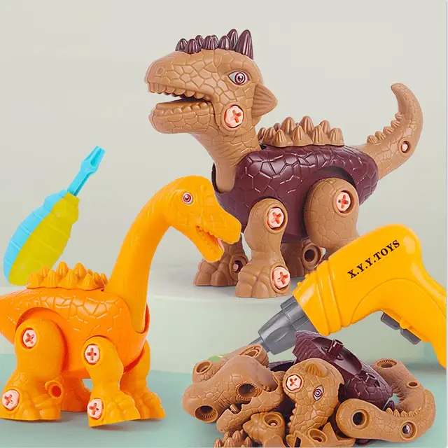 Kids Build Learn Dinosaur Take Apart Toy For Preschool Kindergarten Boys Girls 2