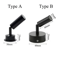 LED Hose Wall Lamp  1W 3W  Flexible Hotel Bedside Reading Wall Light Modern Fashion Book Lights Aluminum LED Bulb AC85-265V 2