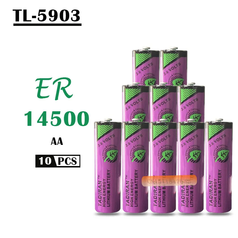 10pcs Original New TADIRAN TL-5903 ER14500 14505 3.6V AA PLC Lithium Battery Free Ship | Электроника