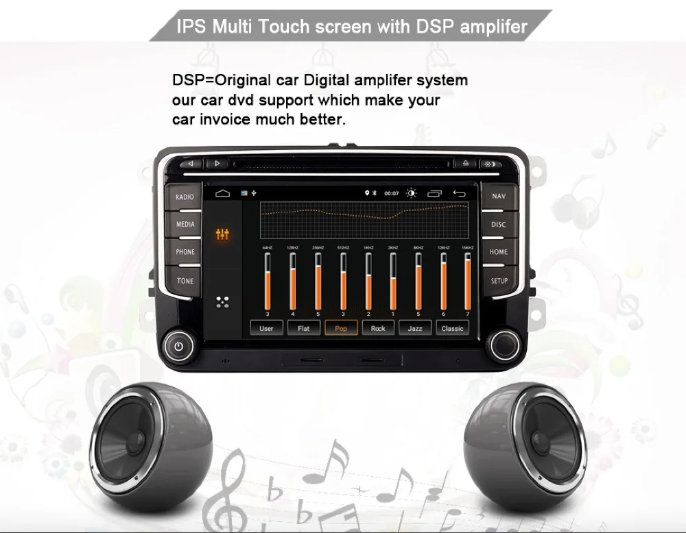 Excellent RNS 510 Android 9.0 Car DVD Player for VW golf 5 6 Touran Passat B6 CC Jetta polo Tiguan Magotan radio GPS Multimedia Player 17