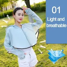 Дышащая УФ Защита от солнца рубашка Пляжная Шляпа От Солнца Кемпинг путешествия езда на открытом воздухе пляж Защита от солнца рубашка