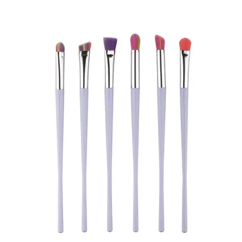 

Cosmetic Makeup Brush 6pc Eye Shadow Brushes Nylon Powder Brushs Cosmetic Brush Makeup tool J314