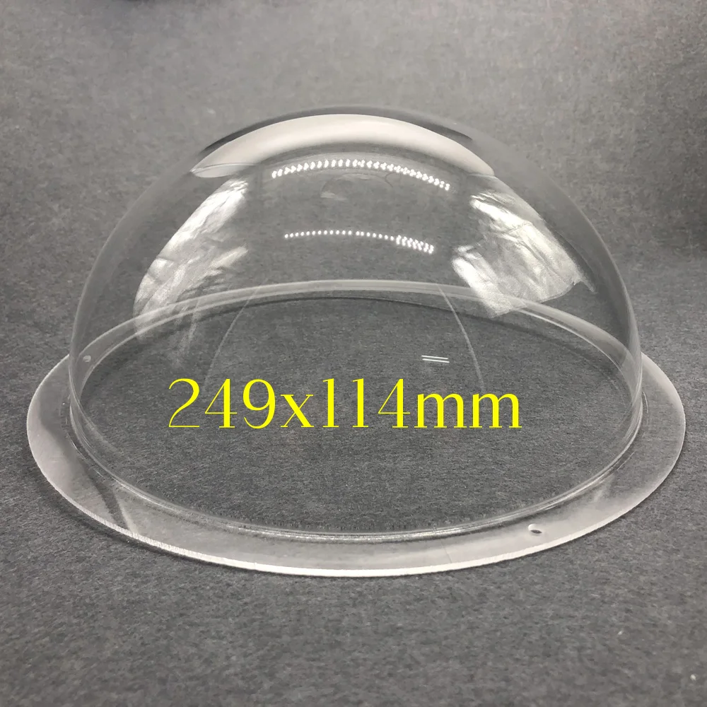 9 inch High Speed Dome Hood Camera Dust Cover Outdoor PTZ Monitoring Shell Accessories Acrylic Clear Plexiglass Dome Case 249mm