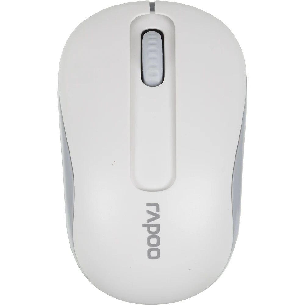 Мышь Rapoo M10 белый оптическая(1000dpi) беспроводная USB(2but