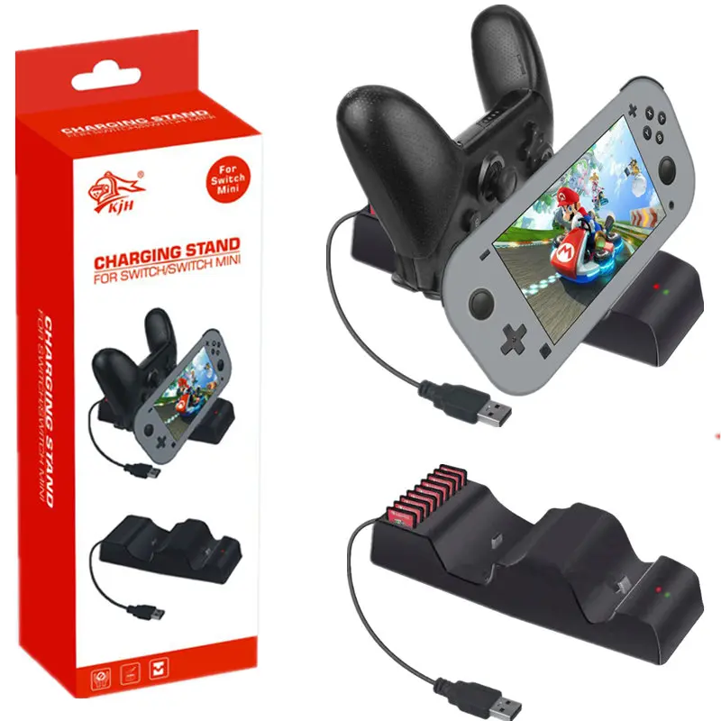 

Dual Charging Dock Station For Nintend Switch Pro Controller Type-C USB Charger For Nintend Switch Lite Gamepad Charger Stand