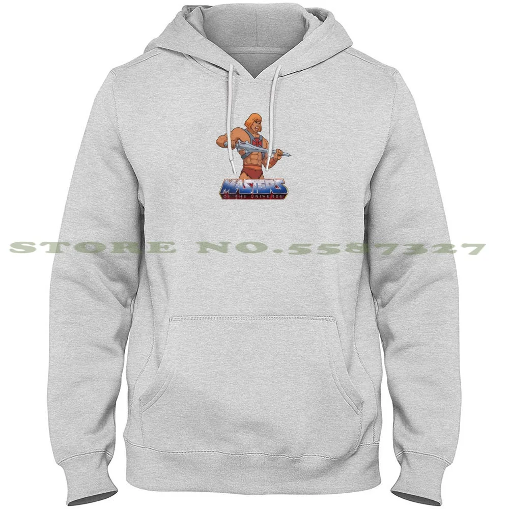 Masters Of The Universe-Logo-Felpa Con Cappuccio A Maniche Lunghe Sporca Masters Of The Universe Masters Master Universe Motu He
