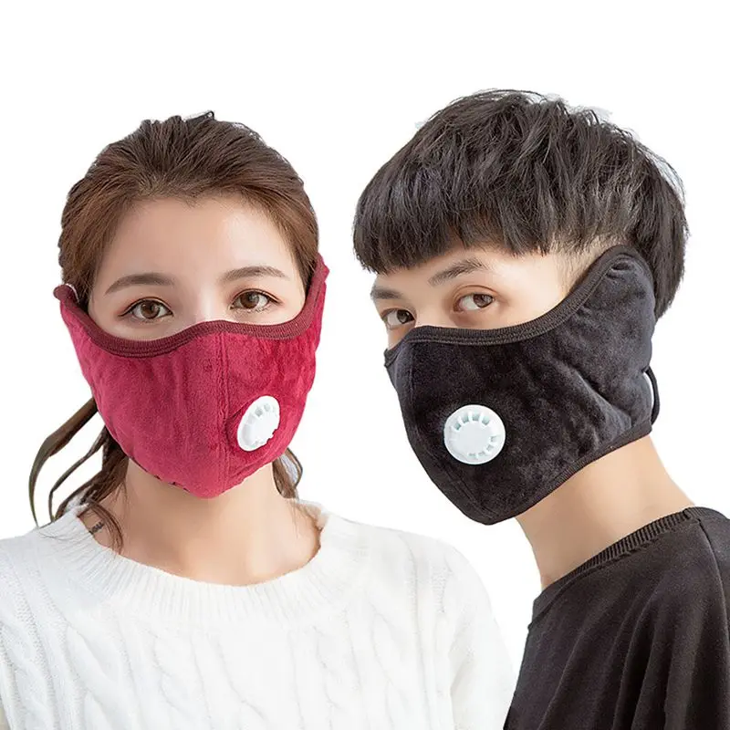 Пылезащитная маска осень Pm2.5 дыхательная смоговая маска унисекс теплая маска два в одном ухе защита от пыли маска Горячая