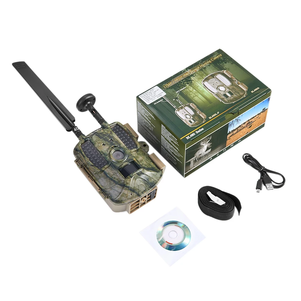 

Hunting Camera Gps Wireless 4G Fdd Lte Remote App Control Camo Hunting Game Trail Camera Wildlife Photo Trap 4G 3G Hd