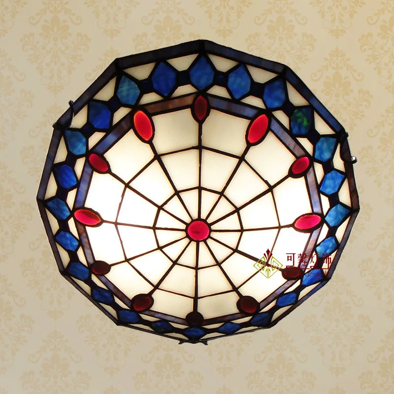 

Kexin European lighting Tiffany ed ceiling lamps dream boy girl bedroom wedding room children room lamps