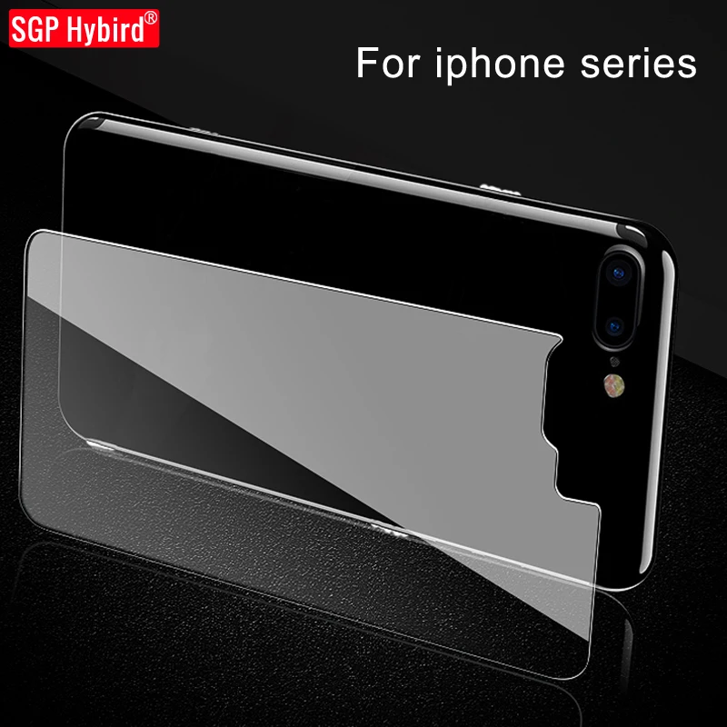 

Back Tempered Screen Protector For iphone X 7 5S 8 6 S 6S SE 5 7 Plus 4 4S 8Plus 7Plus Protective Toughened 9H 2.5D Glass Film