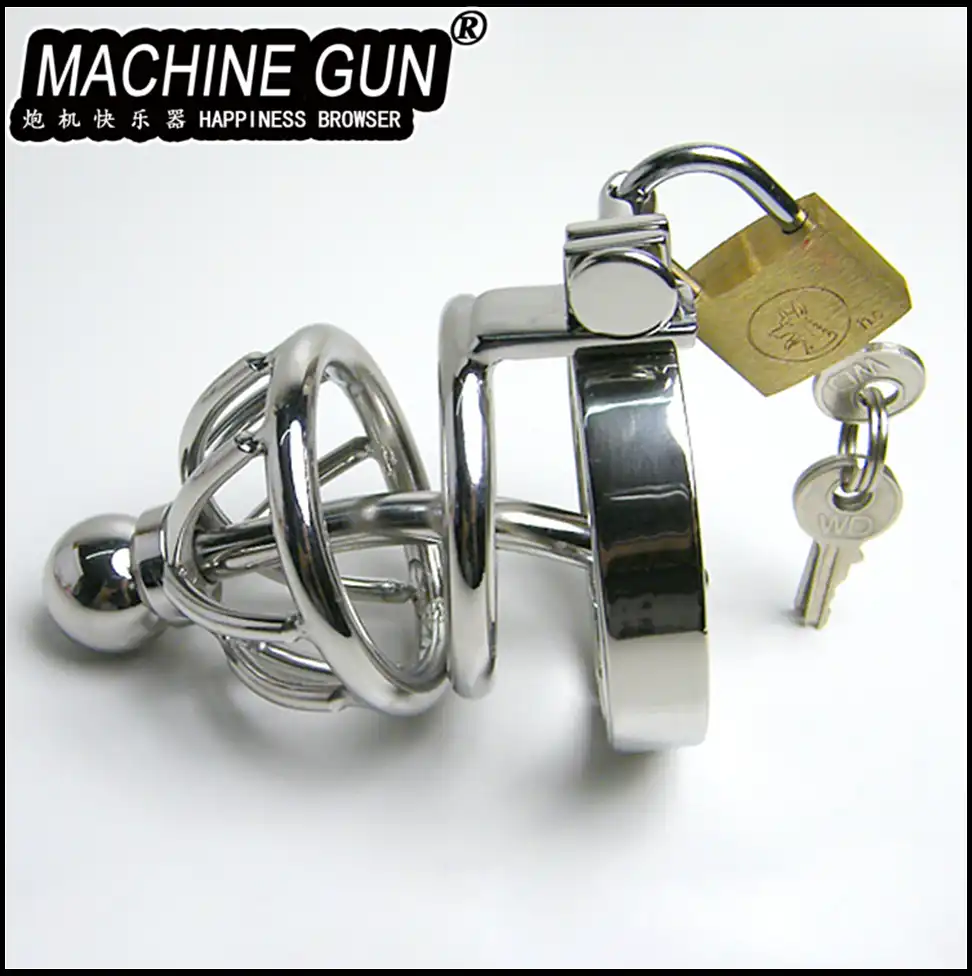 922s stainless steel cock ring men chastity belt
