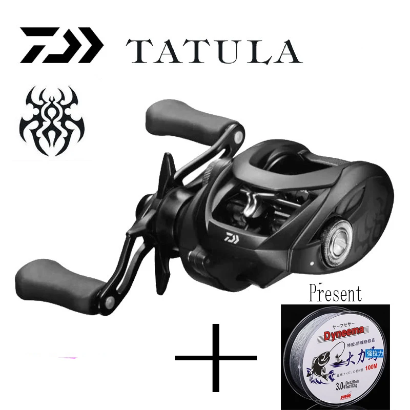 Оригинальная японская Рыболовная катушка DAIWA TATULA 200 H 200HL 200HS 200HSL низкопрофильная