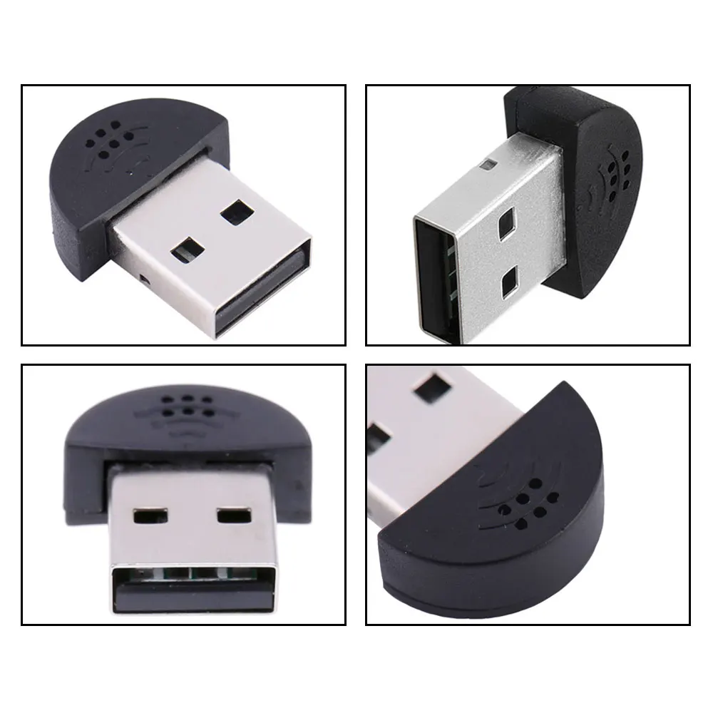 Новый мини USB 2 0 Микрофон Портативный Студийный для речи микрофон аудио адаптер