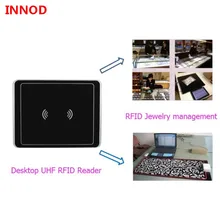 UHF rfid настольный считыватель поддержка ISO18000-6C 200 тегов/сек TCP IP интерфейс работа для прачечной ювелирного инвентаризации библиотеки отслеживания