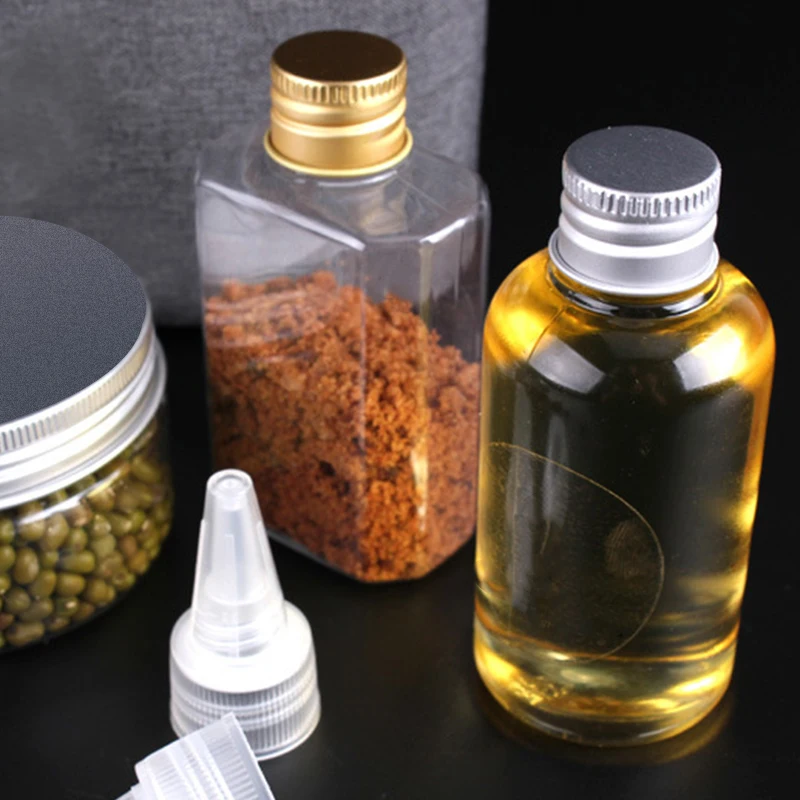 Storage Bag Spice Bottle Set BBQ Sauce Anise Container Portable Camping Picnic Self-Driving Sauce Bottle Storage Bag Carrier Set