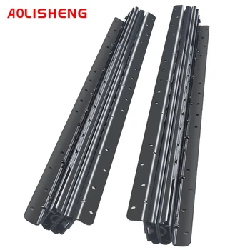 

AOLISHENG stair rails, three-section bottom drawer slides