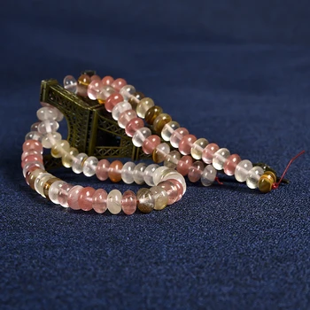 

Mixed color Watermelon crystal wheel shape 5x8mm gem loose beads DIY Beads Making accessories for Necklace Bracelet