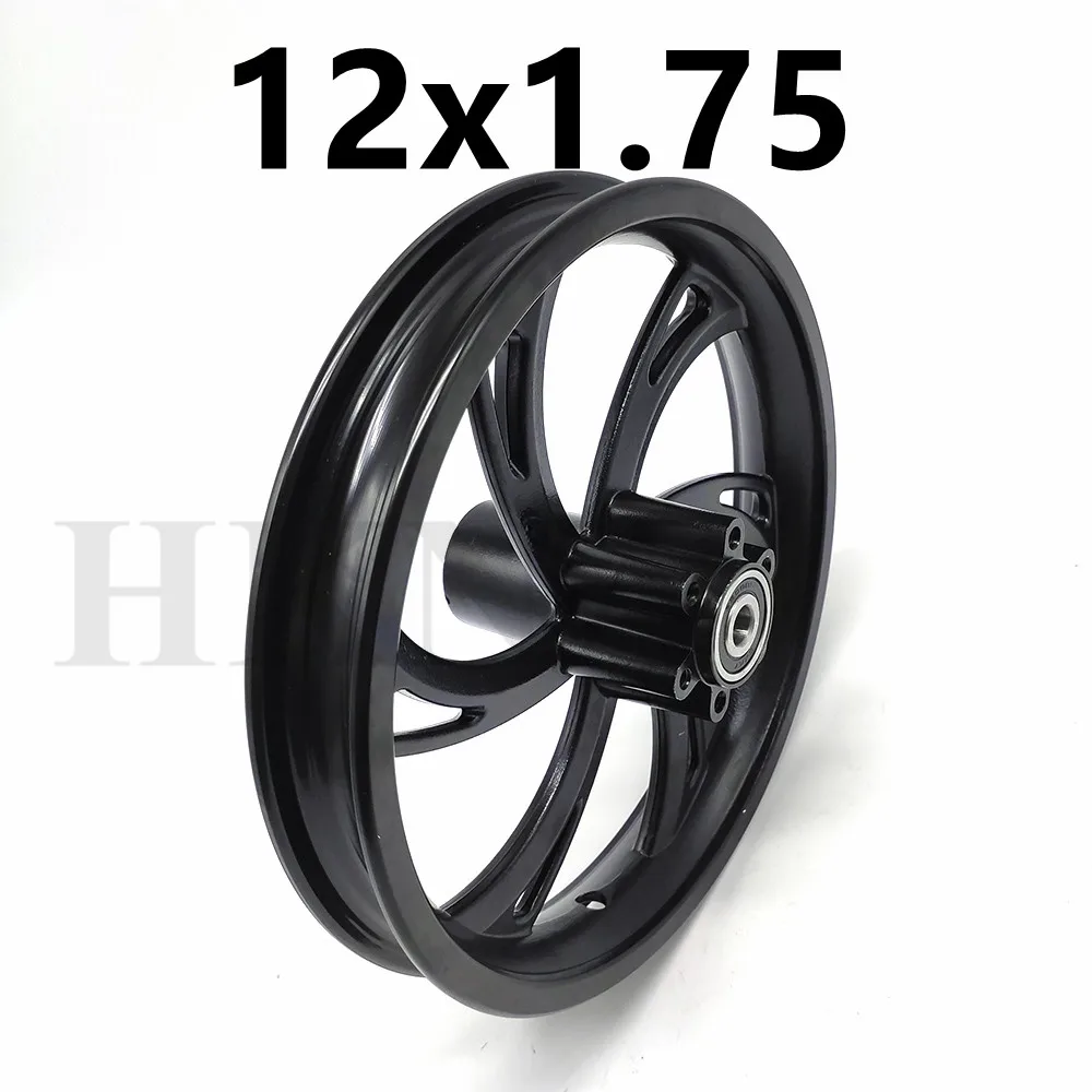 XXLYY 12'' Rims 12x1.75 Wheel hub use 12 1/2 X 2 1/4 12 1/2x2.75 Tire Inner Tube fit Many Gas Electric Scooters e-Bike 