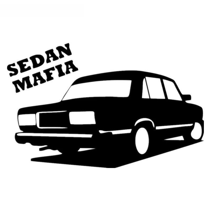 

SZWL Sedan Mafia for Vaz Lada 2107 Car Sticker Auto Vinyl Decal Automobile Stickers Waterproof Accessories,20cm*12cm