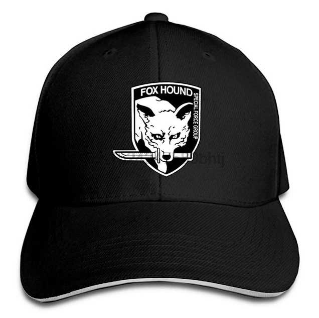 Металлические шестерни Твердые Foxhound кепки с принтом шляпы весна лето для женщин бейсболка Регулируемая Snapback