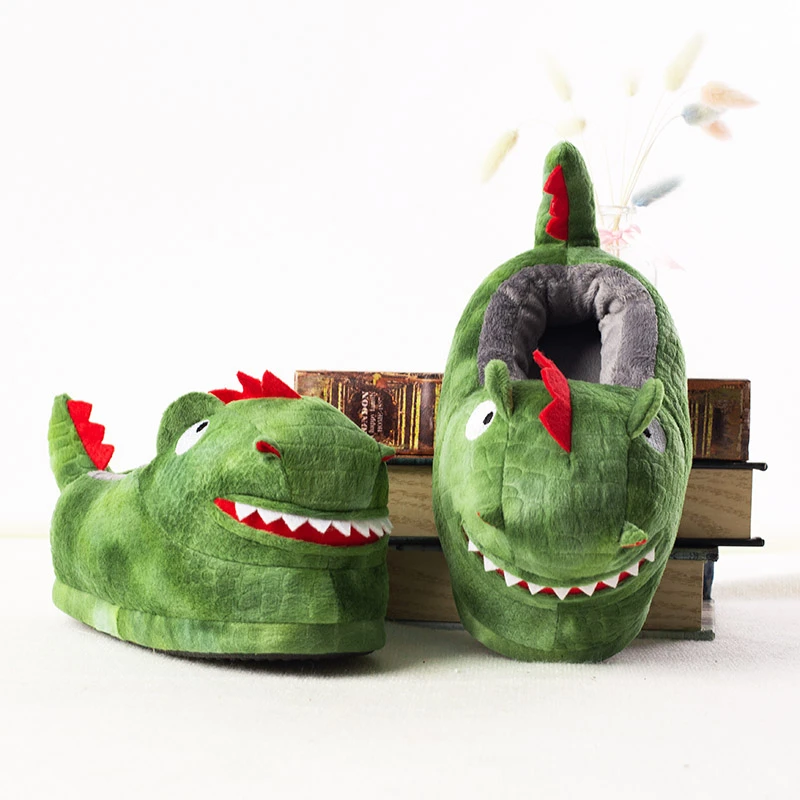 boys dinosaur slippers