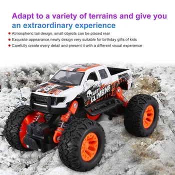 

Metal Diecast Alloy Truck SUV Model Car Off-Road Vehicle Climbing Car Pull Back Sliding Car Toy Educational Toys For Boys Kids