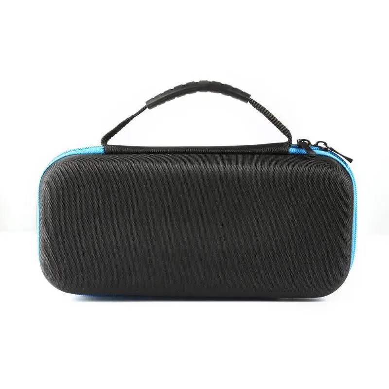 Blue switch bag Для nintendo switch сумка для хранения с двойным отсеком четырехугловой жесткий чехол для переноски Защитная посылка - Цвет: Blue switch bag