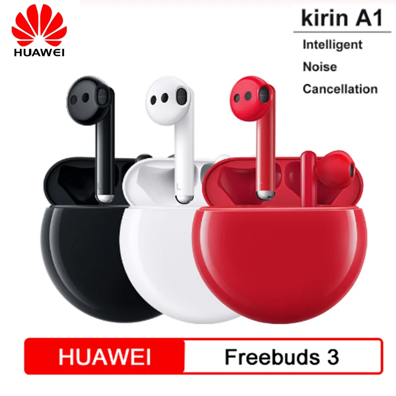 

HUAWEI Original FreeBuds 3 TWS Bluetooth headset Wireless Earphone Intelligent Noise Cancellation Touch control Fast Charge