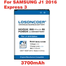 3700 мА/ч, EB-BJ120CBE EB-BJ120BBE BJ120CBE для samsung Galaxy J1 Батарея J120F экспресс 3 J120A J120T J120H J120F J120 Батарея