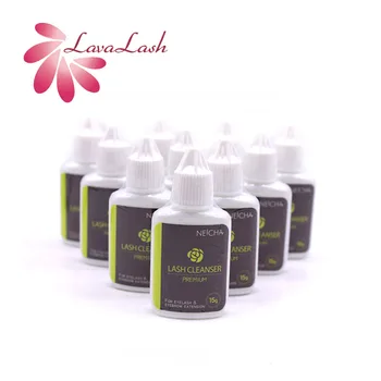 

10 Bottles NEICHA Lash Cleanser Permium 15g For Eyelash Extensions Eyelash Firm Beauty Shop Makeup Tools Eyebrow Extension Clear
