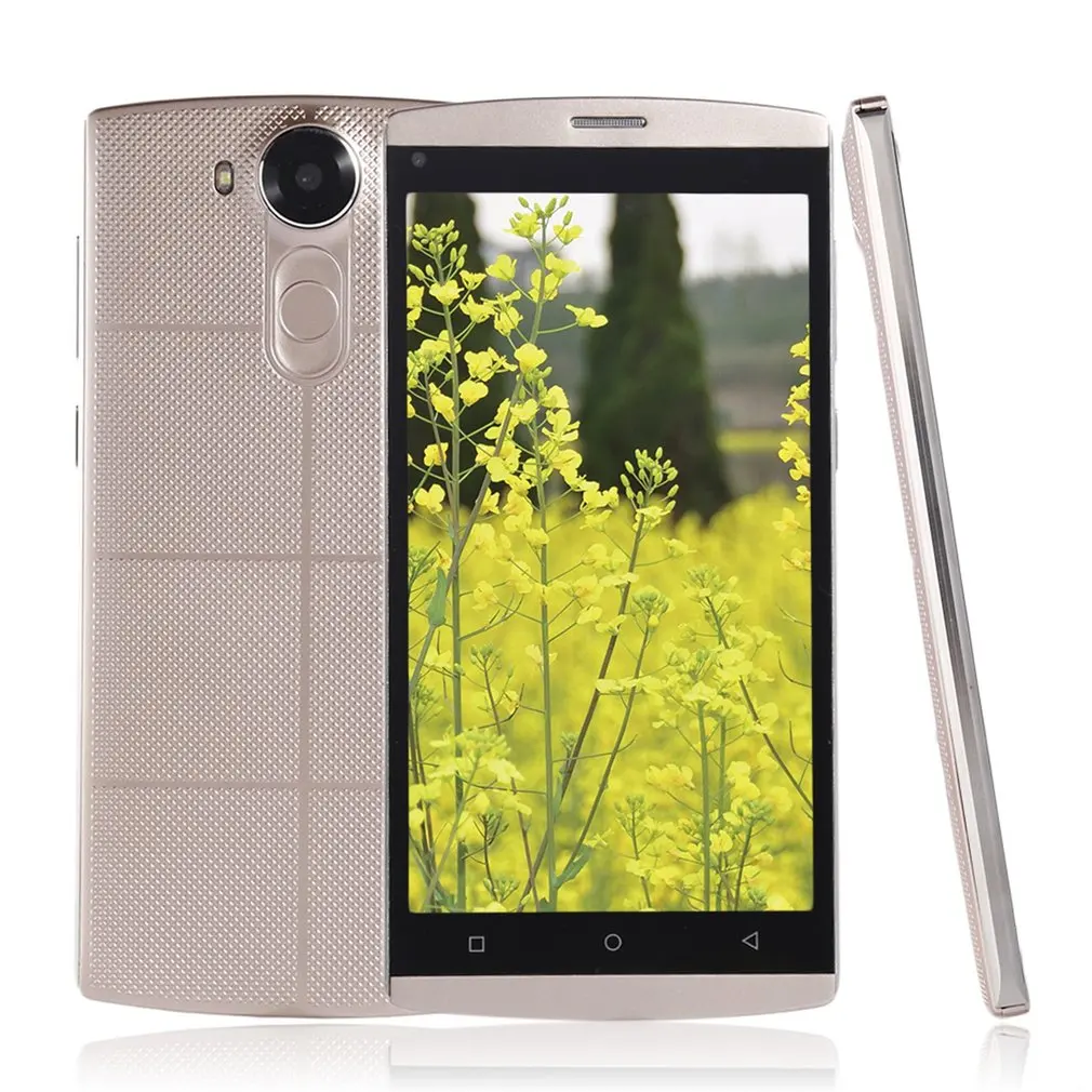 GOLD V10 Plus MTK6572 5,5 960 дюйма QHD ips lcd 540*3800 емкостной экран высокой емкости мАч батарея смартфон - Цвет: GOLD